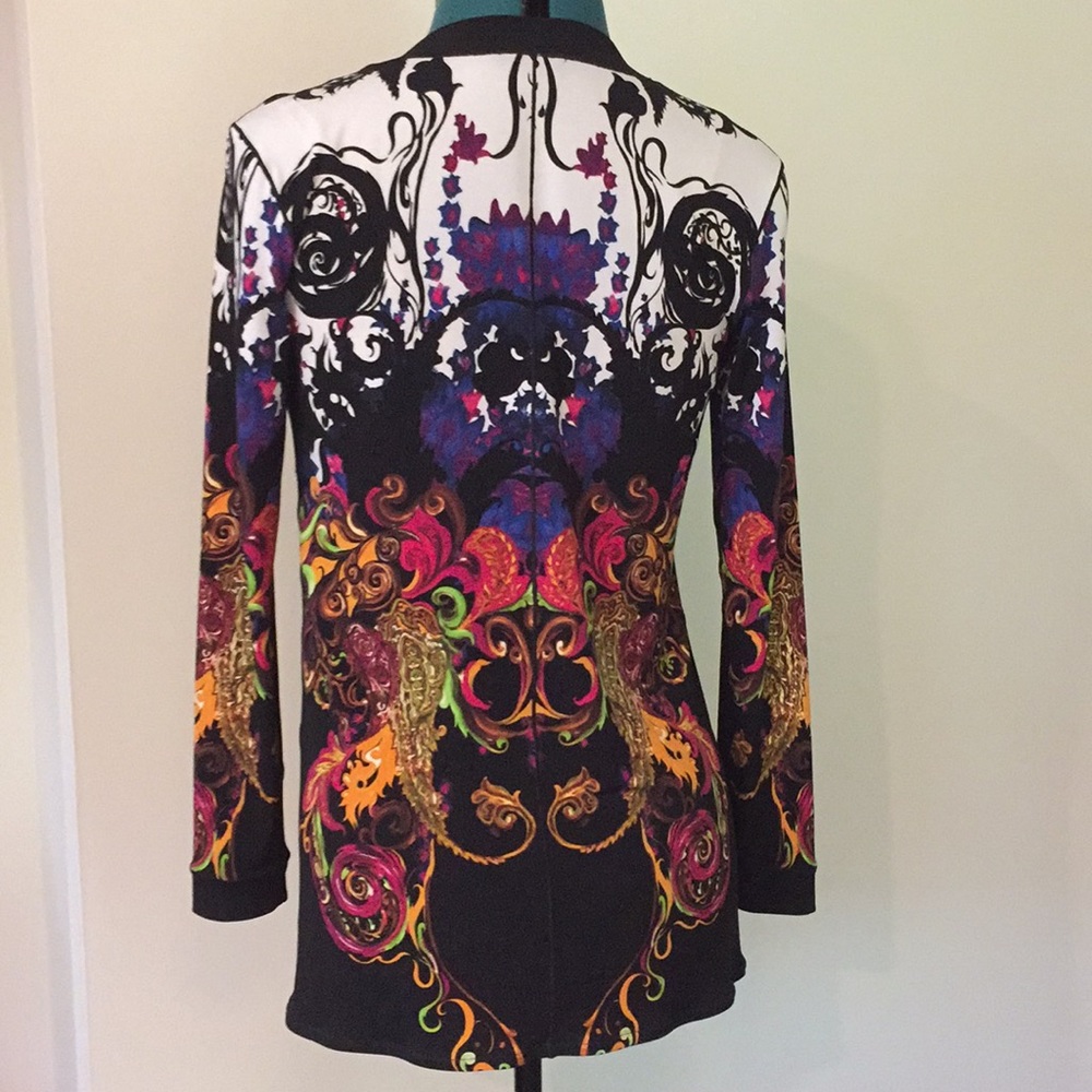 Colorful painterly tunic